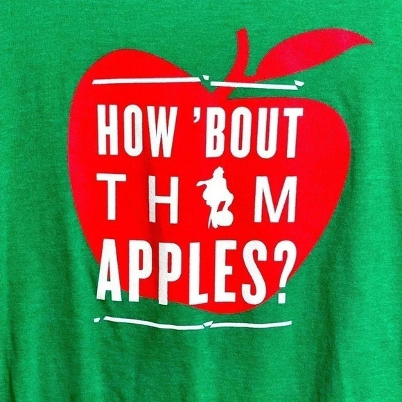 Womens How Bout Them Apples Smash Captain Morgan rum t shirt - Picture 4 of 9